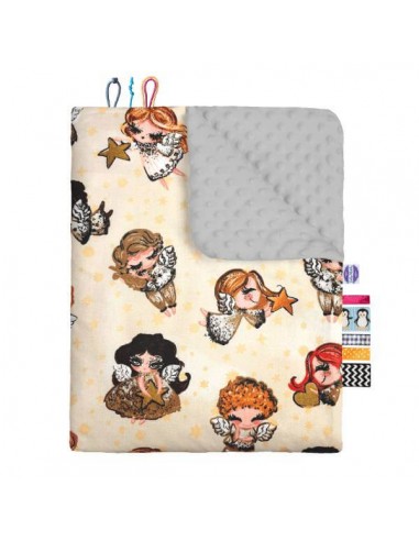 ZESTAW NIEMOWLAKA MINKY [0-12 MC] - 50x75 + 30x40