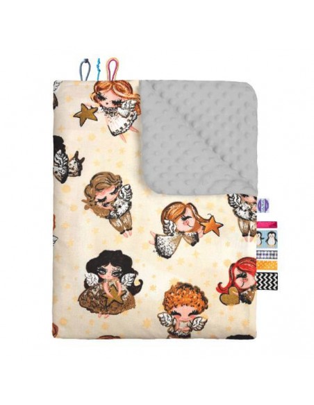 ZESTAW NIEMOWLAKA MINKY [0-12 MC] - 50x75 + 30x40