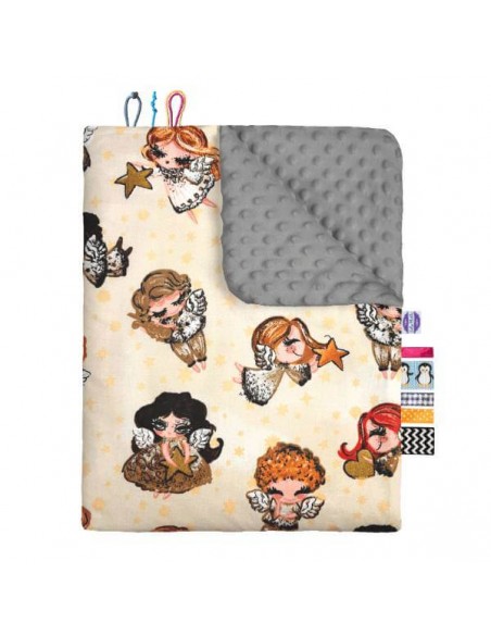 ZESTAW NIEMOWLAKA MINKY [0-12 MC] - 50x75 + 30x40