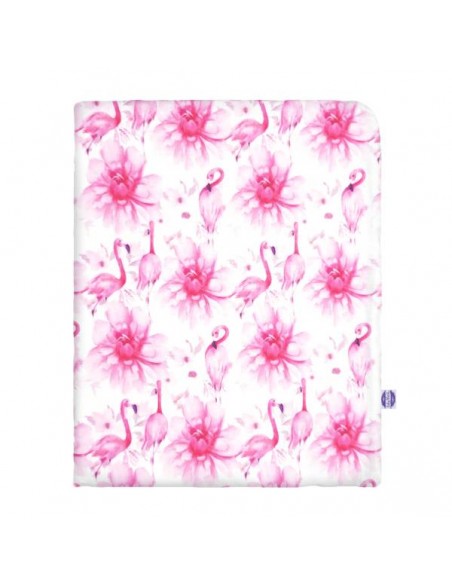 Pink Flamingo - Kołdra bambusowa Starszaka - Rozmiar  XL - 130x180 cm [6+ LAT]