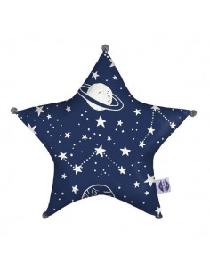 Gwiazdy - Poduszka Dekoracyjna Bawełniana Gwiazda 45x45 cm