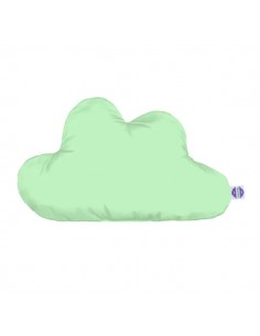 Seledynowy - Poduszka Dekoracyjna Bawełniana Chmurka 54x34 cm