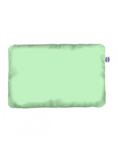 Seledynowy - Poduszka bawełna + wafel - dowolny rozmiar