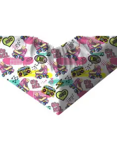 Wrotki - Prześcieradło Bawełniane z Gumką - Dowolny Rozmiar