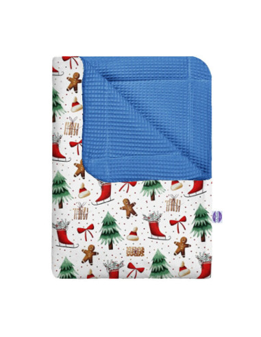 Święta - Kocyk Wafel - dowolny rozmiar