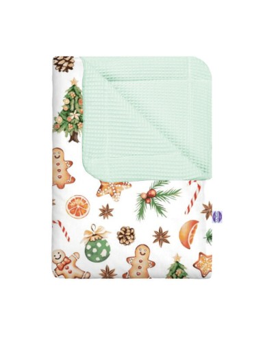 Święta - Kocyk Wafel - dowolny rozmiar