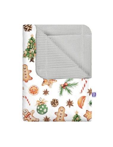 Święta - Kocyk Wafel - dowolny rozmiar