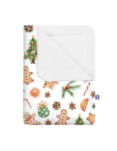 Święta - Kocyk Wafel - dowolny rozmiar