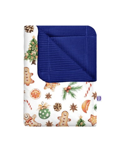 Święta - Kocyk Wafel - dowolny rozmiar