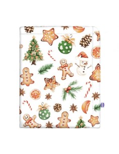 Święta - Narzuta bawełniana na łóżko - dowolny rozmiar