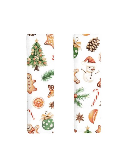 Święta - Ochraniacz na pasy bawełna + minky