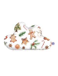 Święta - Poduszka Dekoracyjna Bawełniana Chmurka 54x34 cm