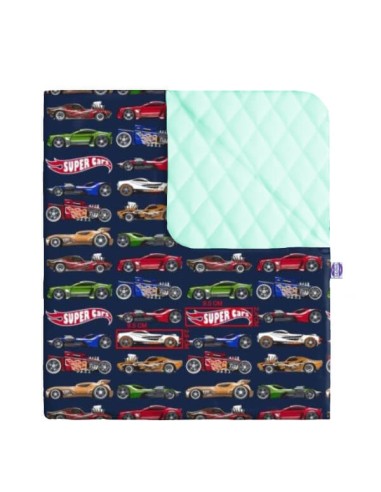 Super cars - Kocyk Velvet - dowolny rozmiar