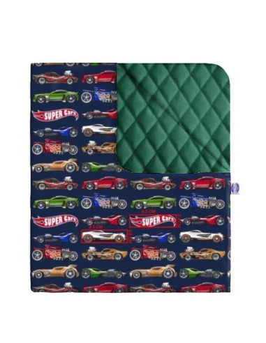 Super cars - Kocyk Velvet - dowolny rozmiar