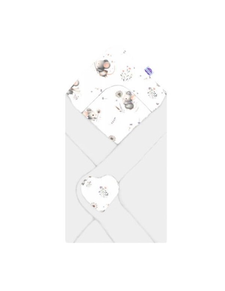 Myszki - Becik Niemowlęcy Bawełniany