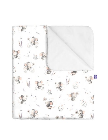 Myszki - Komplet Pościeli Bawełnianej - dowolny rozmiar