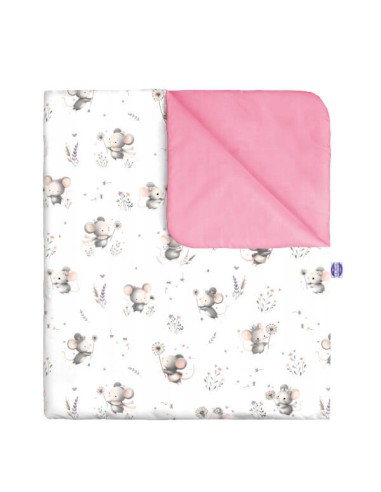 Myszki - Komplet Pościeli Bawełnianej - dowolny rozmiar