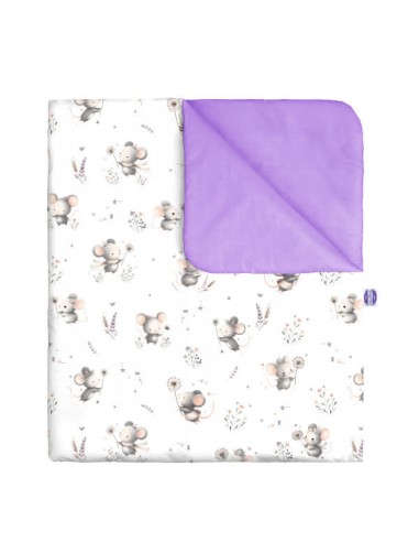 Myszki - Komplet Pościeli Bawełnianej - dowolny rozmiar