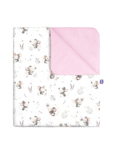 Myszki - Komplet Pościeli Bawełnianej - dowolny rozmiar