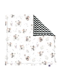 Myszki - Mata do zabawy i raczkowania - Prostokątna - dowolny rozmiar