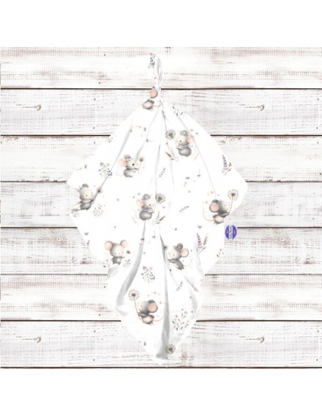 Myszki - Pieluszka bawełniana - dowolny rozmiar