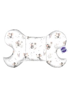 Myszki - Poduszka Motylek Antywstrząsowy dla Niemowlaka - Bawełna + Velvet