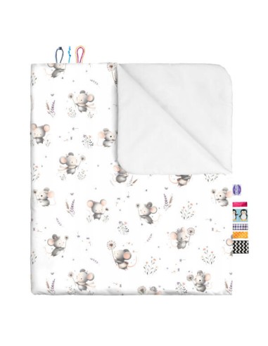 Myszki - Pościel Bawełniana - dowolny rozmiar