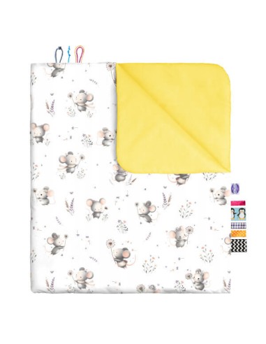 Myszki - Pościel Bawełniana - dowolny rozmiar