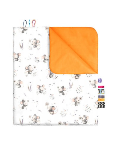 Myszki - Pościel Bawełniana - dowolny rozmiar