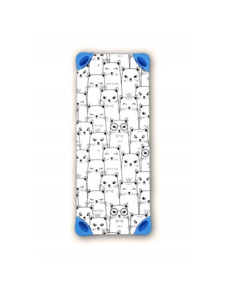 Kotek - Prześcieradło z gumkami na leżaczek przedszkolny