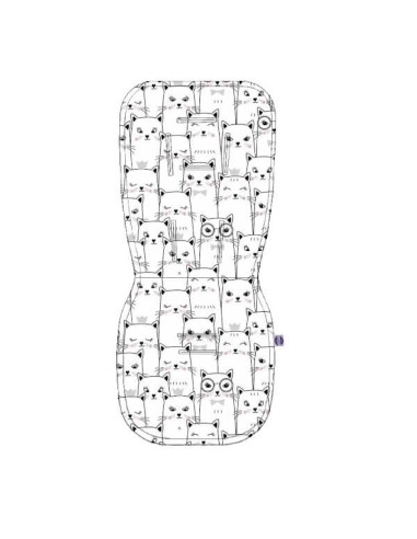 Kotek - Wkładka do wózka bawełniana