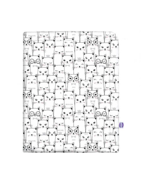 Kotek - Narzuta bawełniana na łóżko - dowolny rozmiar