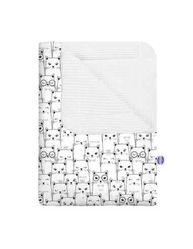 Kotek - Kocyk Wafel - dowolny rozmiar