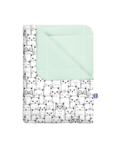 Kotek - Kocyk Wafel - dowolny rozmiar