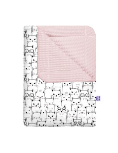 Kotek - Kocyk Wafel - dowolny rozmiar