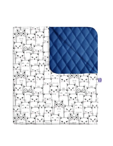 Kotek - Kocyk Velvet - dowolny rozmiar