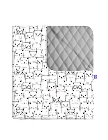 Kotek - Kocyk Velvet - dowolny rozmiar