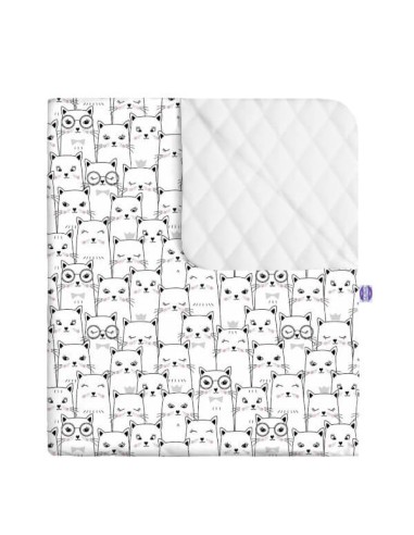 Kotek - Kocyk Velvet - dowolny rozmiar