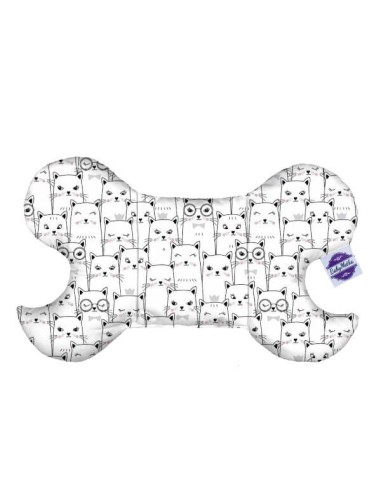 Kotek - Poduszka Motylek Antywstrząsowy dla Niemowlaka - Bawełna + Bawełna