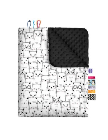 Kotek - Kocyk Minky - dowolny rozmiar