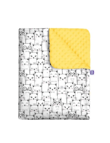 Kotek - Kocyk Minky - dowolny rozmiar