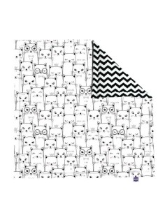 Kotek - Mata do zabawy i raczkowania - Prostokątna - dowolny rozmiar