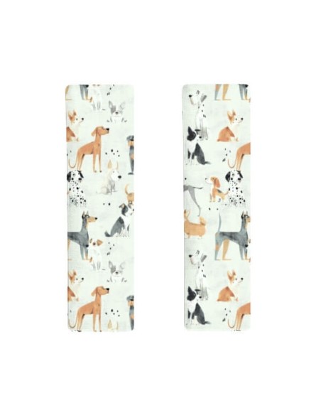 Psy - Ochraniacz na pasy bawełna + minky