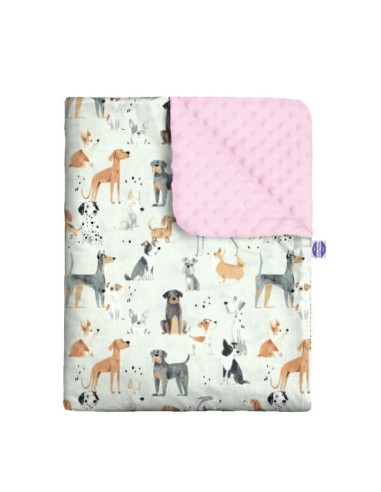 Psy - Kocyk Minky - dowolny rozmiar