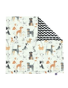 Psy - Mata do zabawy i raczkowania - Prostokątna - dowolny rozmiar