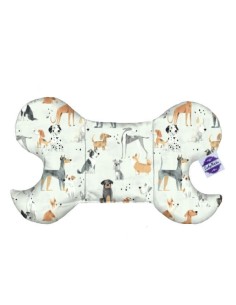 Psy - Poduszka Motylek Antywstrząsowy dla Niemowlaka - Bawełna + Bawełna