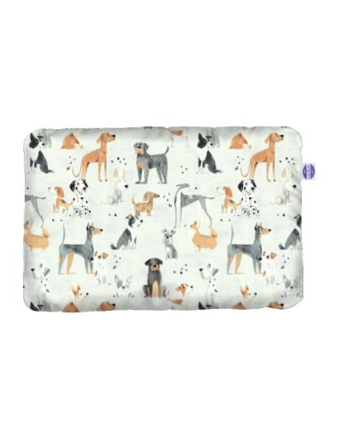 Psy - Poduszka Velvet + Bawełna - dowolny rozmiar