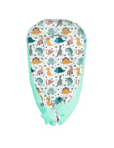 Gady - Duży Kokon Niemowlęcy 110x70 cm Bawełna + Minky