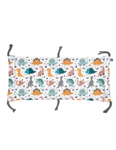 Gady - Moduł 60x30 cm Ochraniacza na Szczebelki do Łóżeczka 60x120 cm - dwustronnie bawełniany