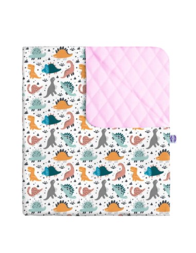 Gady - Narzuta velvet + bawełna - dowolny rozmiar